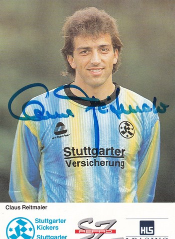 A 192494 Claus Reitmaier Autogrammkarte VFL Wolfsburg 1998-99 Original 